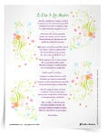 Folleto <em>Himno a las Madres</em>